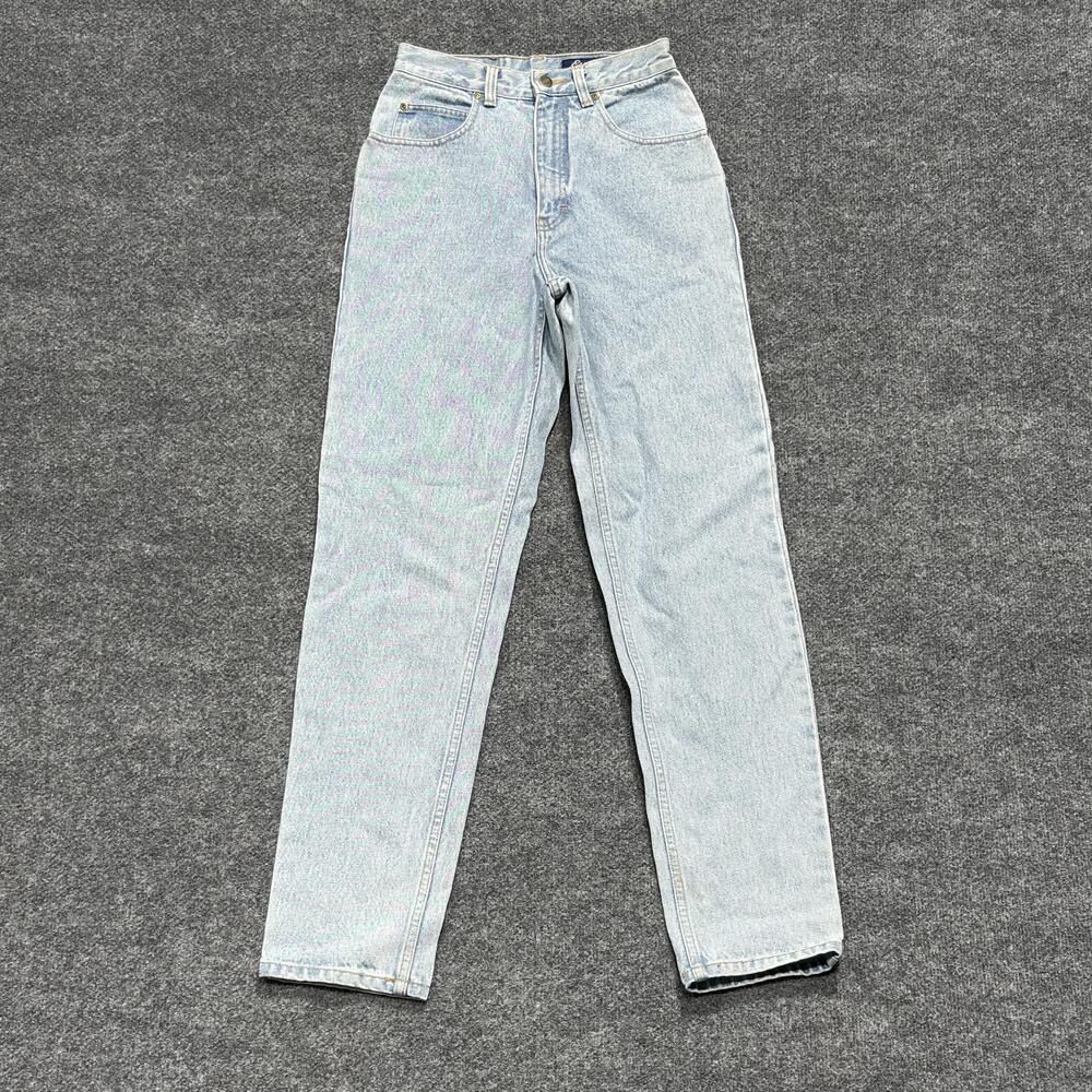 Eddie Bauer Jeans Womens 2 Light Wash Classic-Fit High Rise Straight Blue Denim